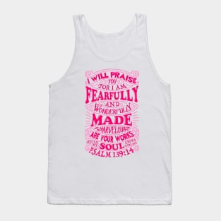 Psalm 139:14 Tank Top